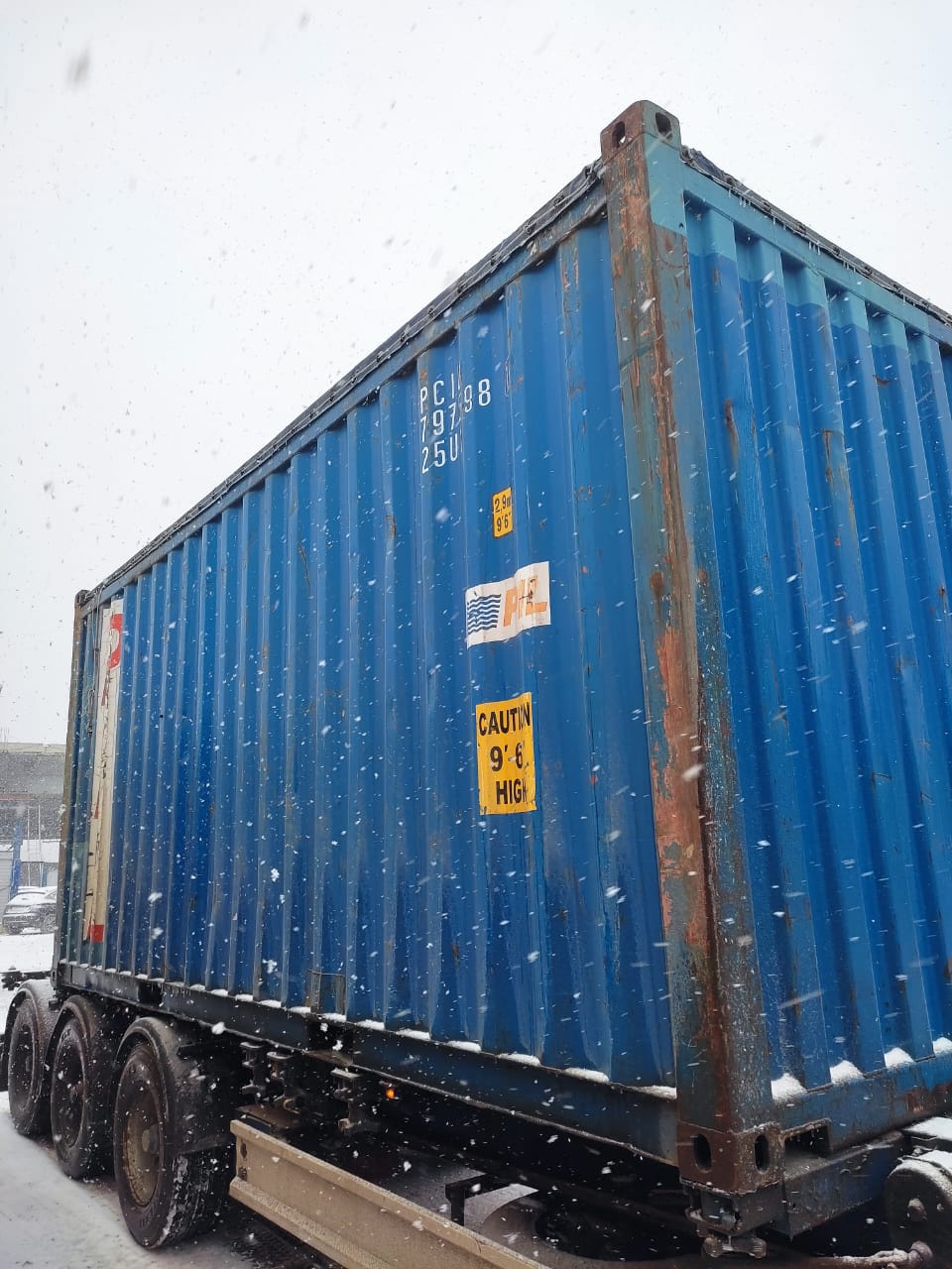 Контейнер 20 футов высокий (20ft, HC)