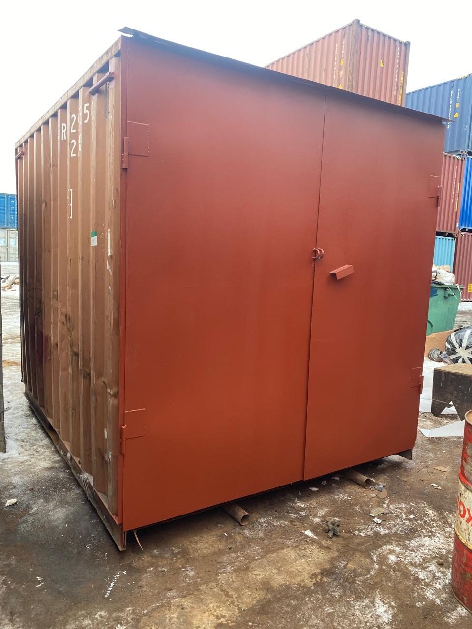 Контейнер 10 футов, распил